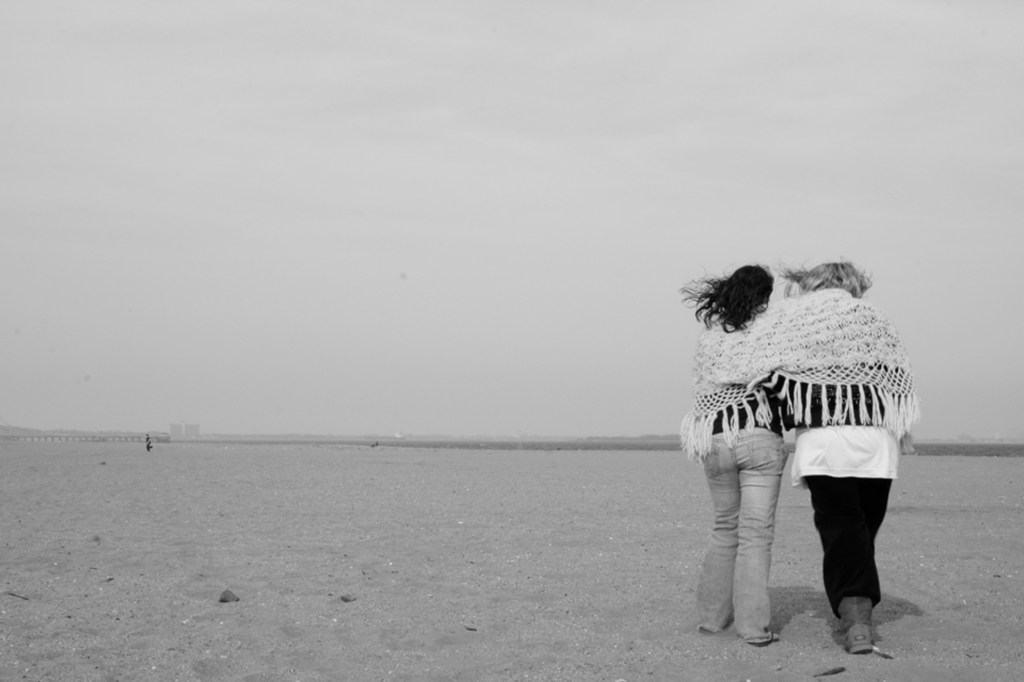 Cousins on the Beach Photograph