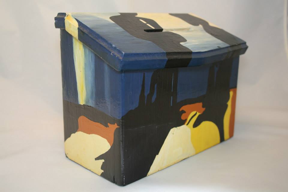 Dali Suggestion Box - Reminiscence of Millet's Angelus