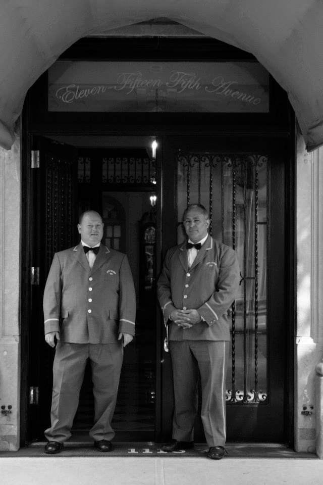 NYC Doormen near Central Park Photograph