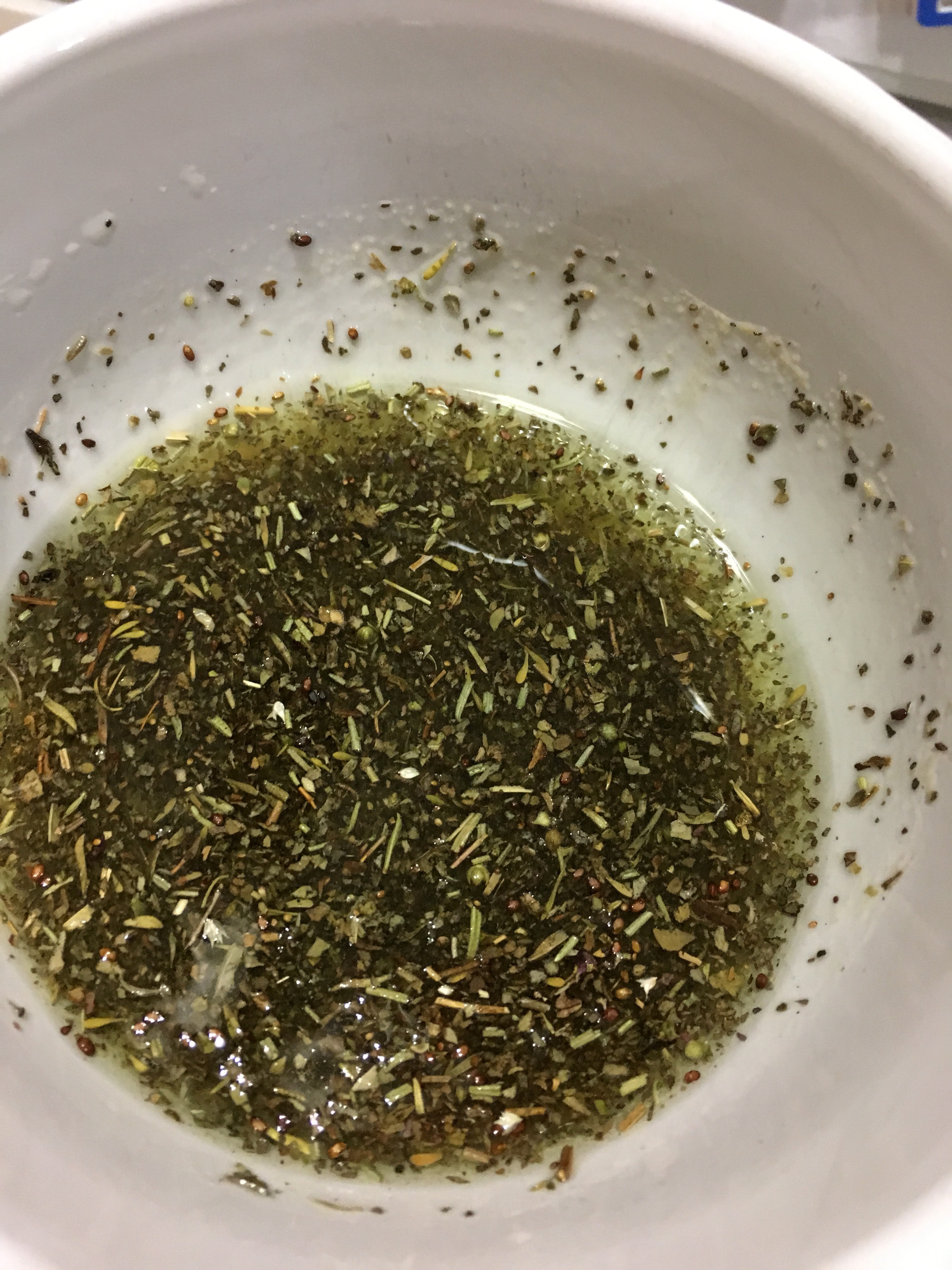 Savory Herb Oil for Bagel Chip Recipe