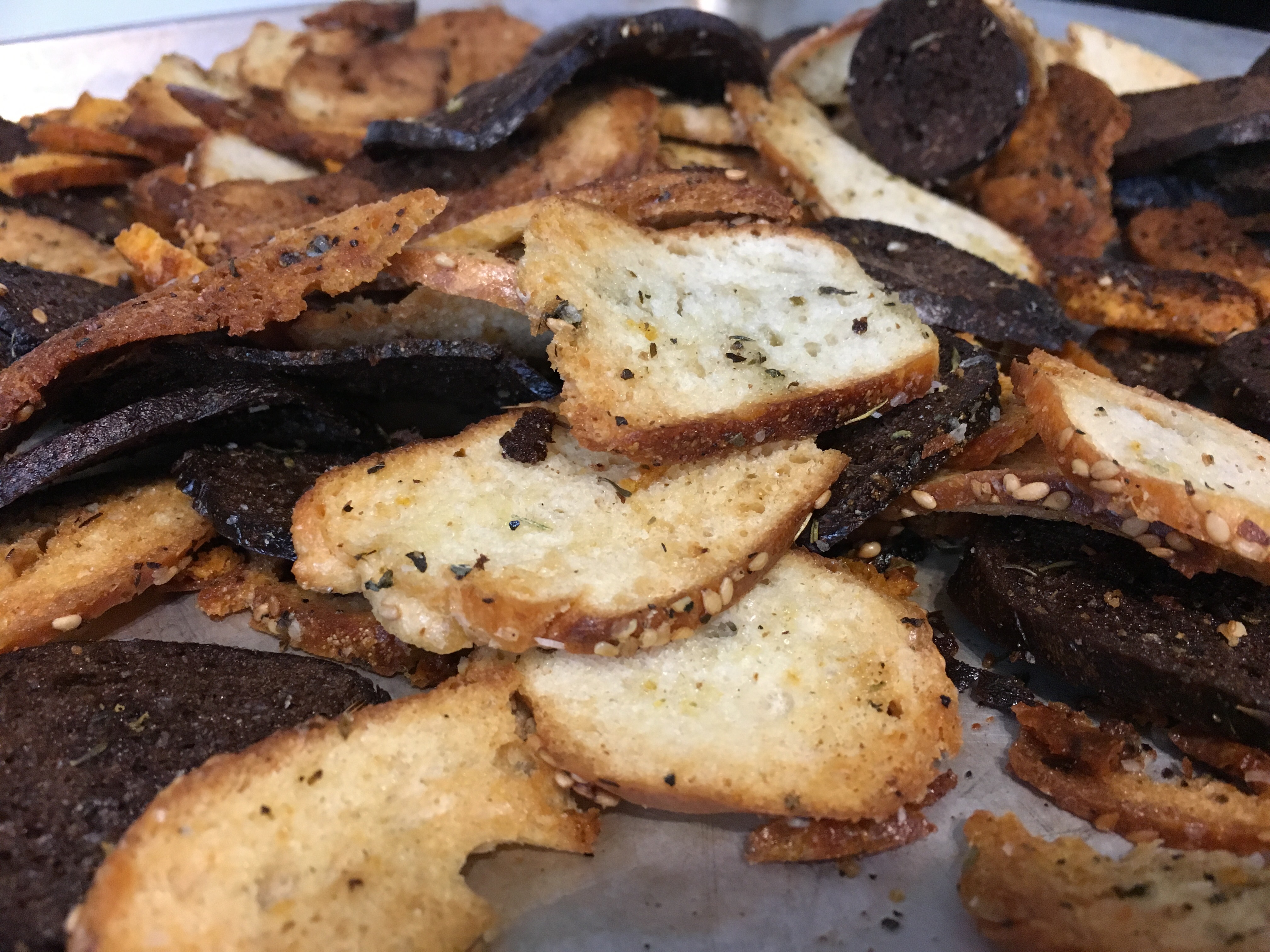 Savory Herb Bagel Chip Recipe