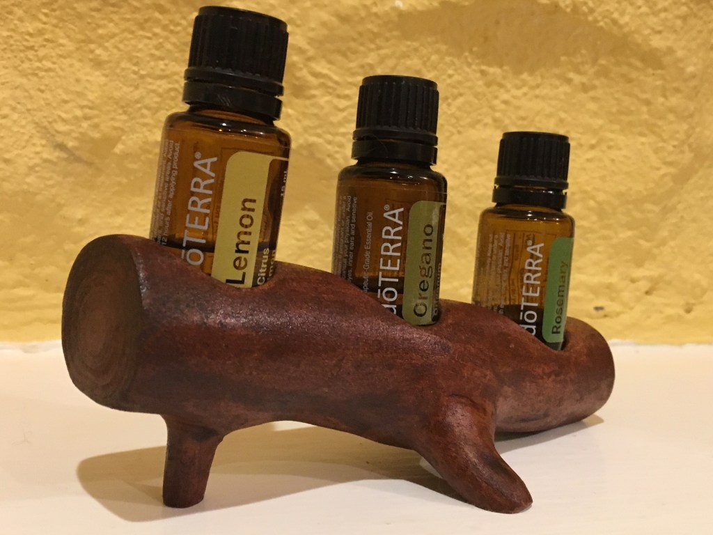 Branch Essential Oil Holder Made from a Turkish Plum Tree Branch